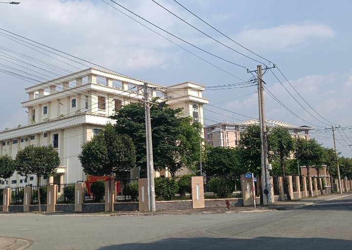 Khu vực trung tâm hành chính Bàu Bàng